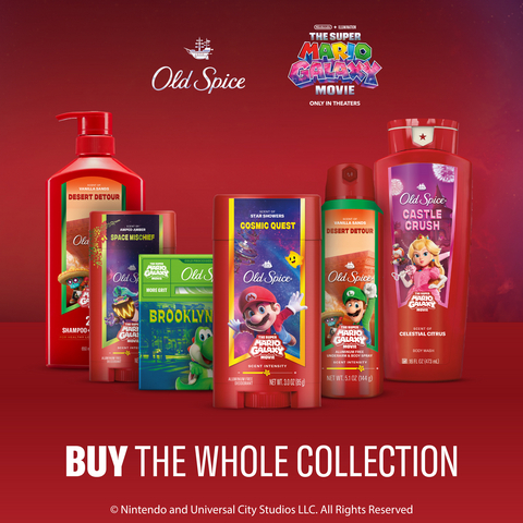 SMELL SUPER: Old Spice and The Super Mario Galaxy Movie Launch Press Release